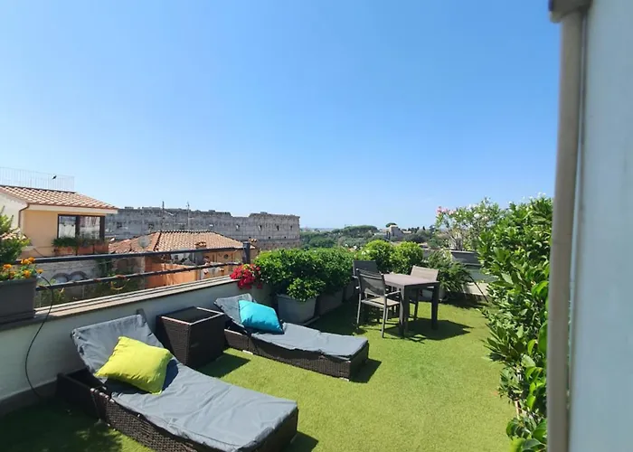 Superattico Sul Colosseo * רומא